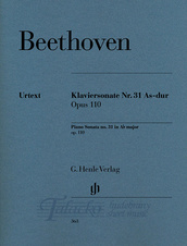 Piano Sonata A flat major op. 110